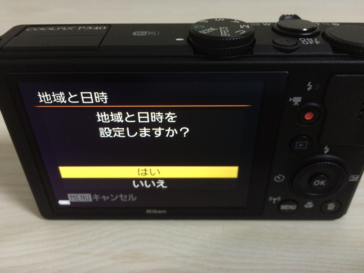 ニコンのコンパクトデジタルカメラp340