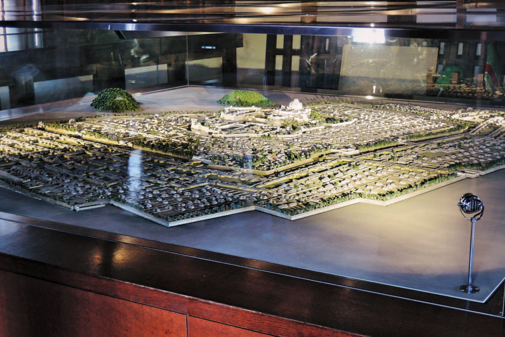 姫路城の模型
